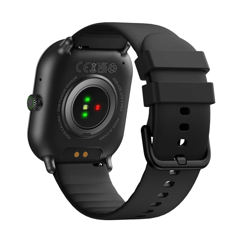 Smartwatch Zeblaze GTS 3 Pro Tela AMOLED 1.97" UHD Chamadas de Voz Monitoramento Saúde IP68