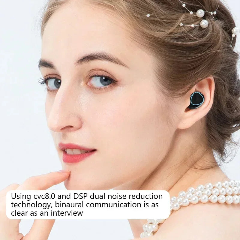Fone de Ouvido Bluetooth M10 com Microfone e Display LED - TWS Sem Fio