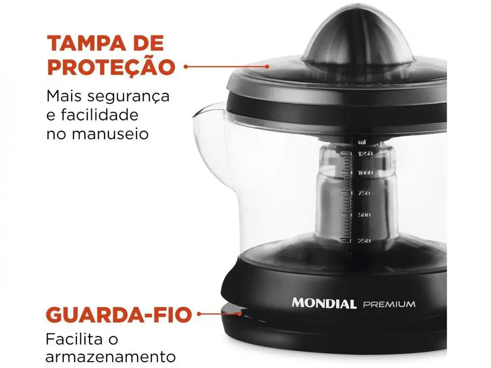 Espremedor de Frutas Premium E-02 Mondial 220V