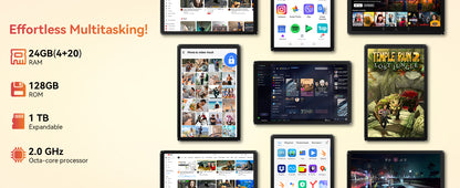 Tablet URAO 10 Polegadas Android 15 - Tablet Premium