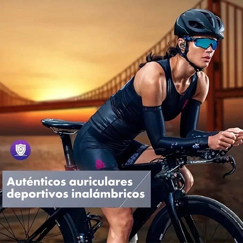Fone de Ouvido Bluetooth SP16 Gancho Auricular Sem Fio Display LED Cancelamento de Ruído Esportivo com Microfone