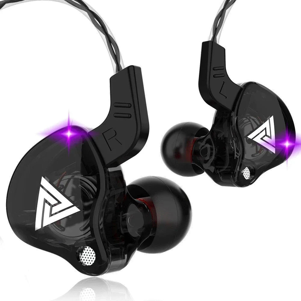 Fone de Ouvido Bluetooth QKZ com Microfone - Stereo Bass para Esportes