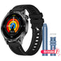 Smartwatch AURAFIT AM29 Tela AMOLED 1.43" Carregamento Sem Fio 100+ Modos Monitor Saúde IP68 Strava