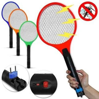Raquete Elétrica Mata Mosquitos, Pernelongos e Borrachudos