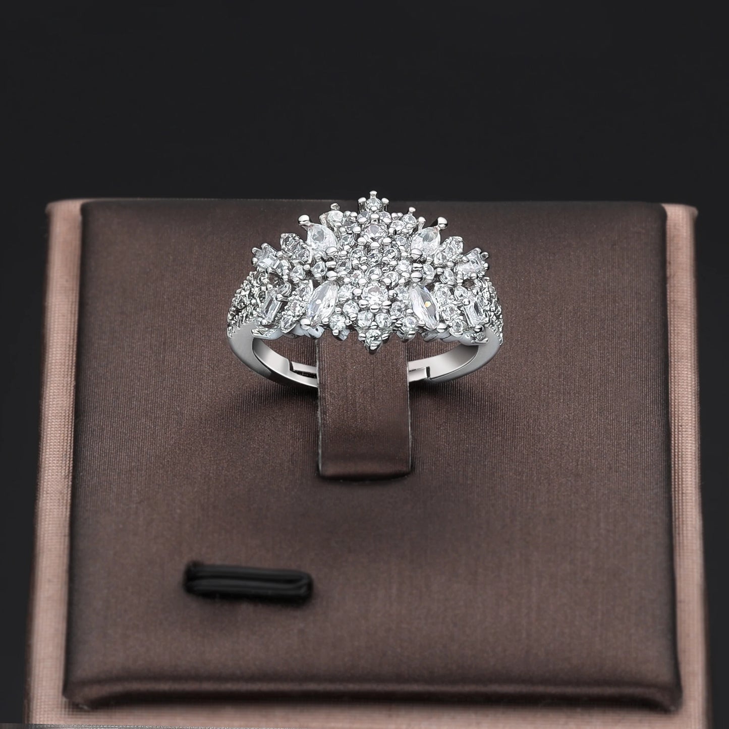 Conjunto 4 Peças Joias Noiva Zircônia Festa Feminino Elegante