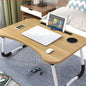 Mesa Dobrável de Madeira Portátil para Cama, Estudo, Notebook e Lanches - Multifunções