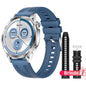 Smartwatch AURAFIT AM29 Tela AMOLED 1.43" Carregamento Sem Fio 100+ Modos Monitor Saúde IP68 Strava