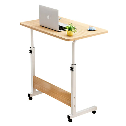Mesa de Escritório com Altura Ajustável - Mesa Móvel para Notebook e Estudo