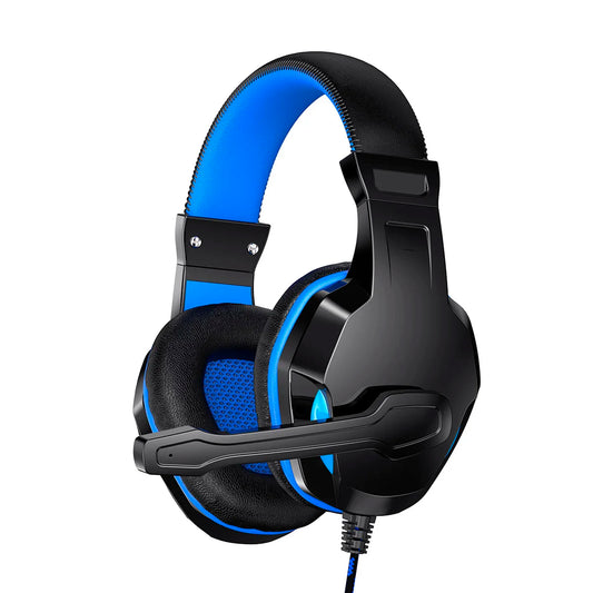 Headset Gamer Havit Gamenote H763d Bluetooth Over-Ear - Preto e Azul