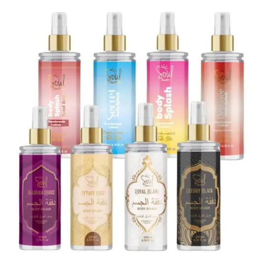 Body Splash Desodorante Colônia Soul Cosmetics - Fragrância Feminina