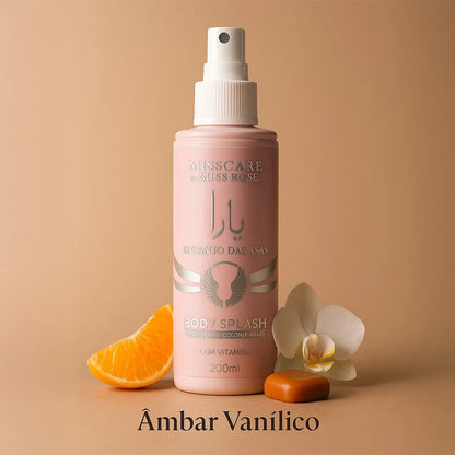 Body Splash Feminino Charm of the Wings 200ml - Miss Care by Miss Rôse