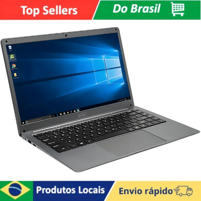 Notebook 14" Intel Celeron N4000 6GB RAM 256GB SSD - Laptop Compacto