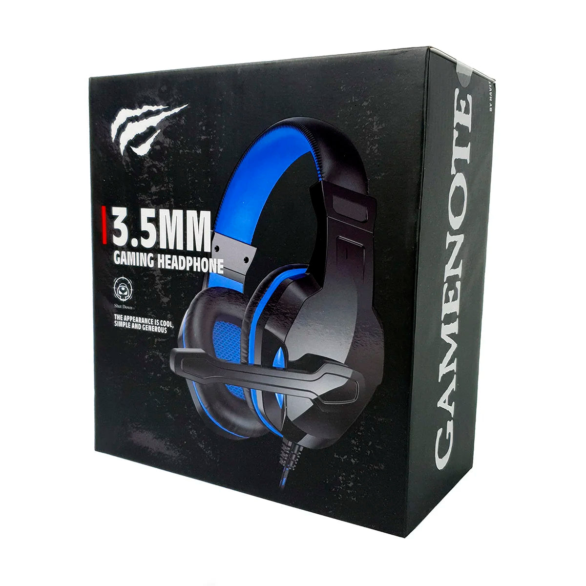 Headset Gamer Havit Gamenote H763d Bluetooth Over-Ear - Preto e Azul