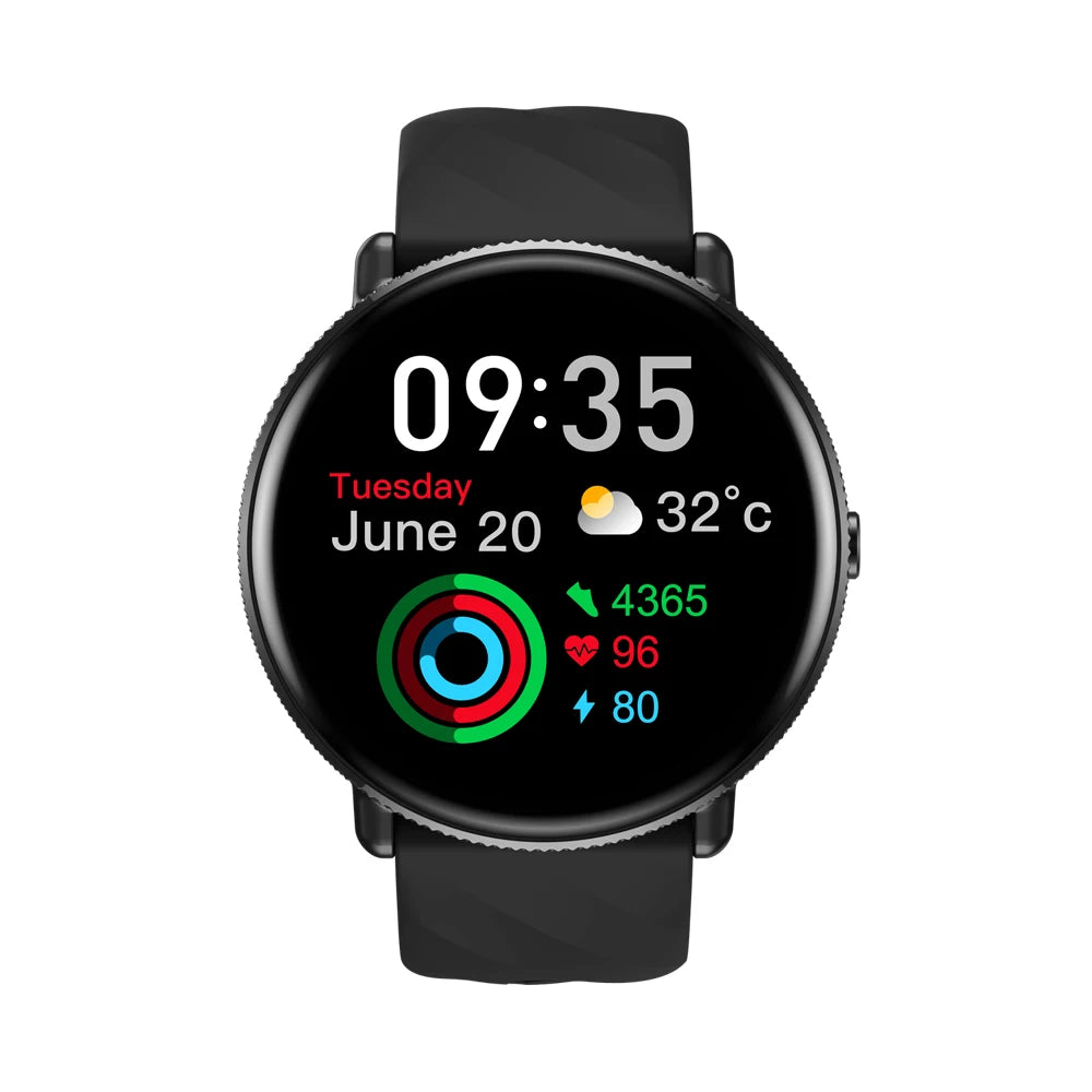Smartwatch Zeblaze GTR 3 Pro Tela AMOLED 1.43" Pulseira Aço Inox 316L Atender/Fazer Chamadas