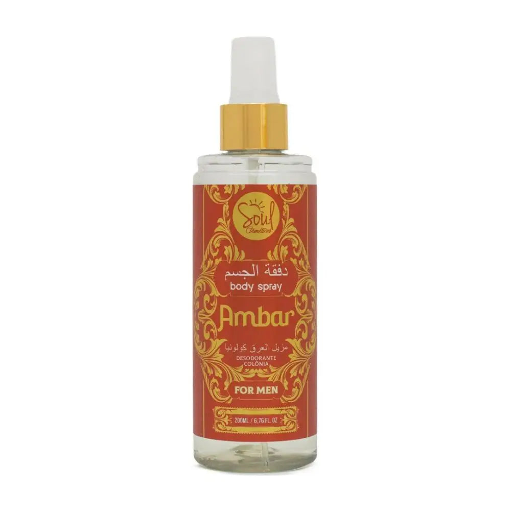 Body Splash Desodorante Colônia Soul Cosmetics - Fragrância Feminina