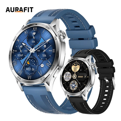 Smartwatch AURAFIT AM29 Tela AMOLED 1.43" Carregamento Sem Fio 100+ Modos Monitor Saúde IP68 Strava