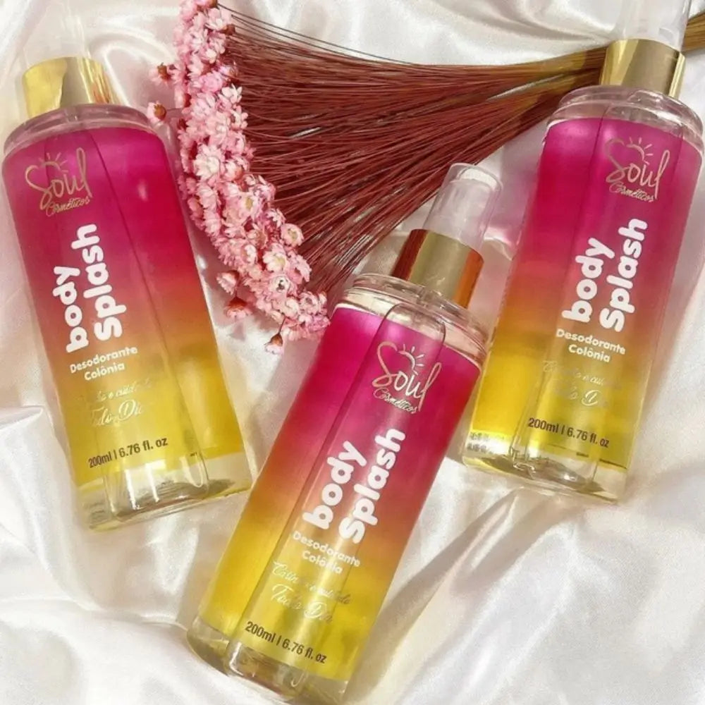 Body Splash Desodorante Colônia Soul Cosmetics - Fragrância Feminina