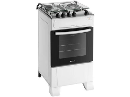 Fogão 4 Bocas Atlas Branco Monaco Top Lit - Bivolt