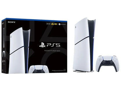 PlayStation 5 Digital Edition 825GB Sony + 1 Controle Branco