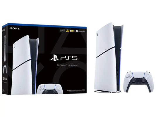 PlayStation 5 Digital Edition 825GB Sony + 1 Controle Branco