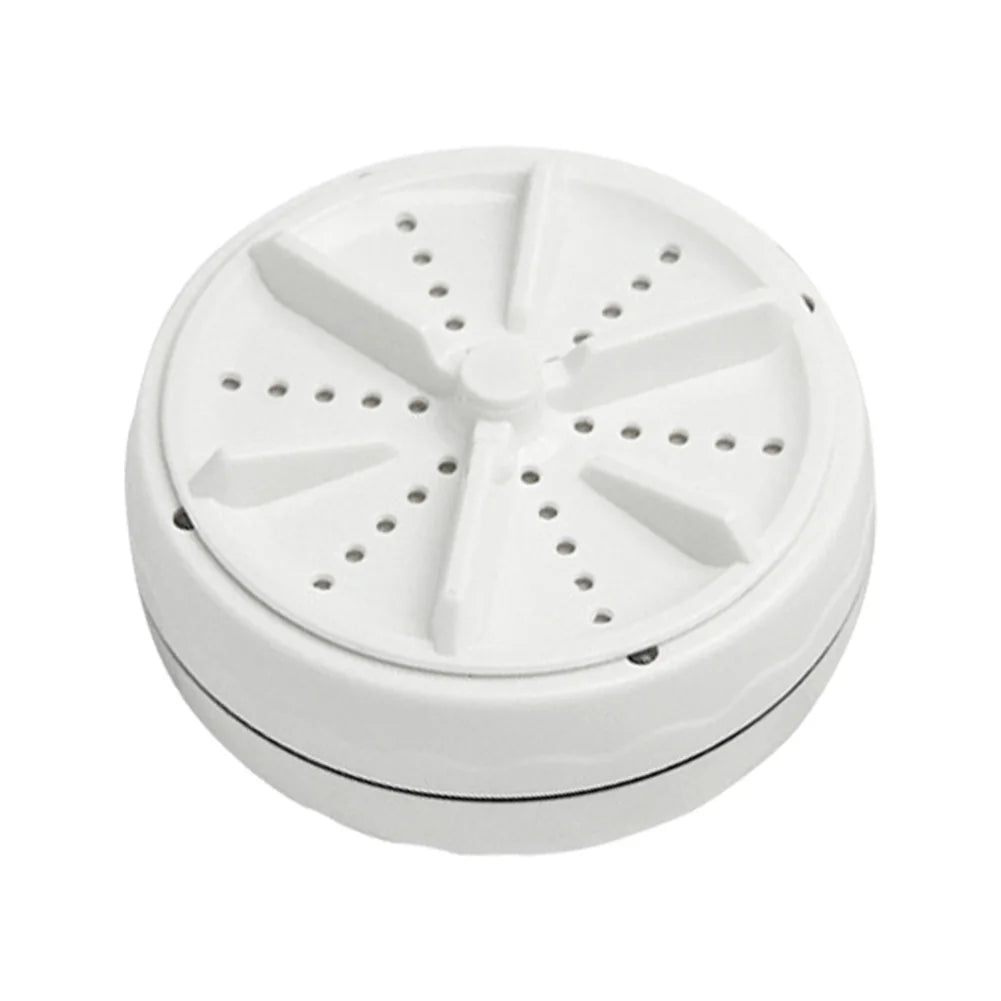 Mini Lavadora Portátil Automática Turbina 40W Bolhas de Ar Rotatória para Viagem