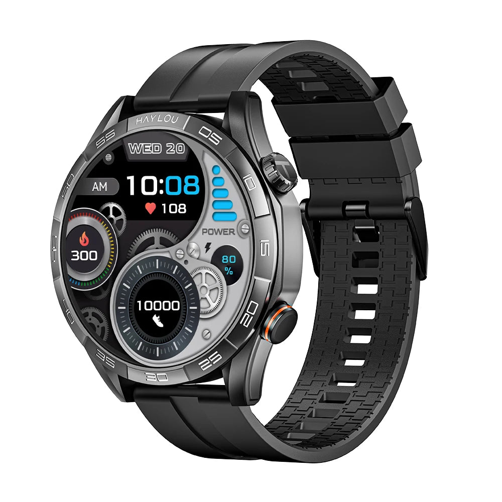 Smartwatch HAYLOU Solar 5 1.58" AMOLED - Relógio Inteligente Premium