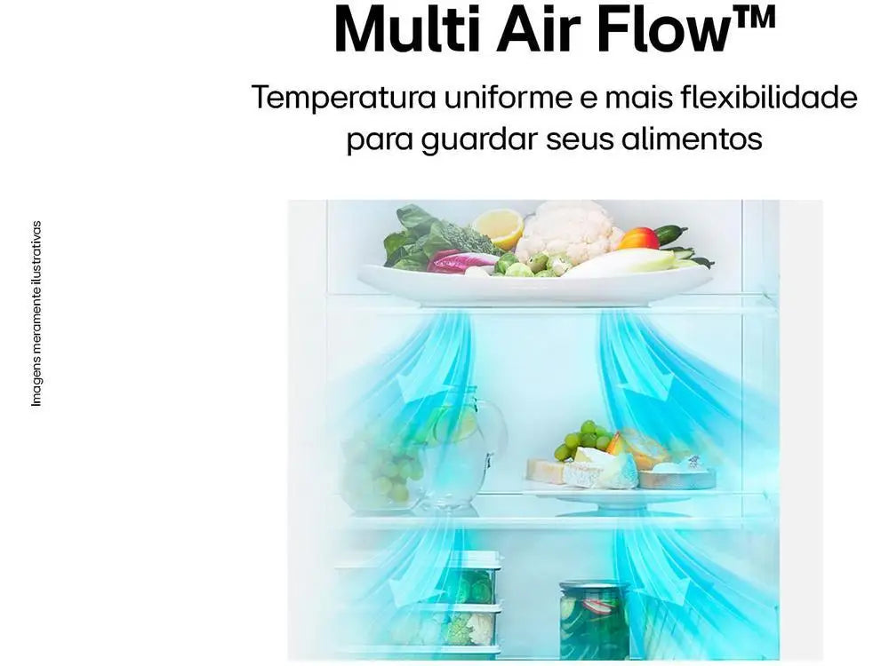 Geladeira LG Frost Free Duplex 395L - 110V | Freezer Superior e Sistema Anticongelamento