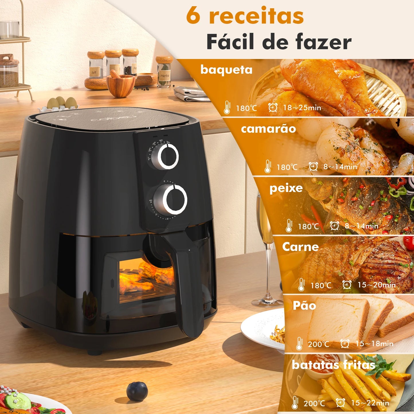 Air Fryer Master Kim – 110V.