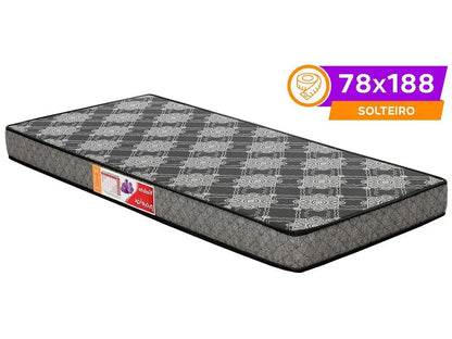 Colchão Solteiro Espuma D-20 Violeta - Conforto e Qualidade