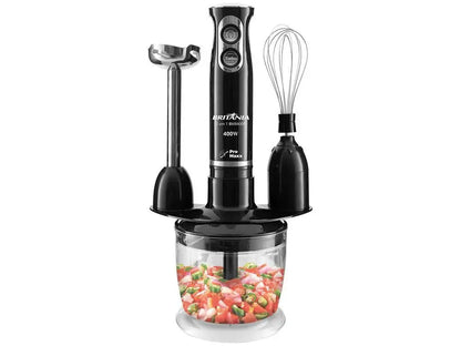 Mixer Britannia 3 em 1 Black 400W BMX400P - 220V