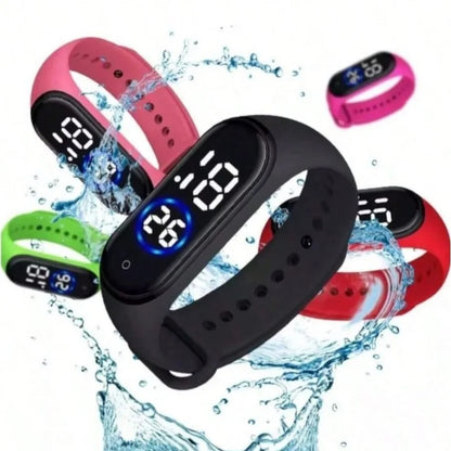 Relógio Digital Esportivo Masculino Brazil - Pulseira Outdoor Eletrônica Diária, Relógios Masculinos de Pulseira Populares e Duráveis