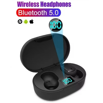 Fones de Ouvido Sem Fio Bluetooth Esportivos 5.0 com Redução de Ruído e Áudio Estéreo – Soft Earbuds