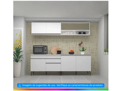 Balcão de Cozinha com Tampo para Pia Luciane 952ML/269