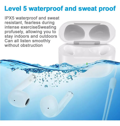 Fone de Ouvido Bluetooth 5.3 Bettdow HiFi À Prova D'Água - Som de Alta Fidelidade