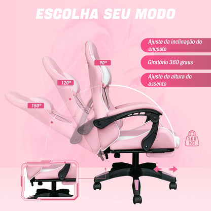 Cadeira Gamer Python Fly Ergonômica - Esportes Eletrônicos, Escritório e Home Office