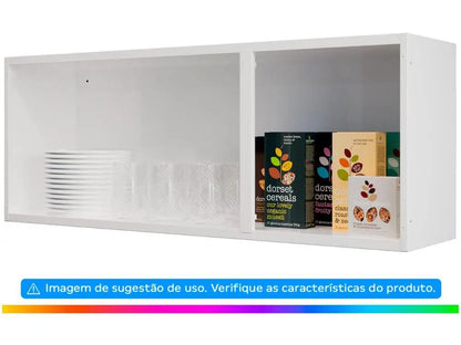 Armário Aéreo Itatiaia Rose ARM-105 – 3 Portas, 105x40 cm, um móvel elegante e funcional da Itatiaia.
