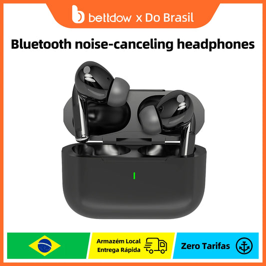 Fone de Ouvido Bluetooth 5.3 da BettDow. Compacto, leve e à prova d’água (IPX6)