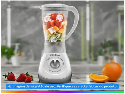 Liquidificador Mondial Easy Power L-550-W 110V – Potência e Praticidade na Sua Cozinha