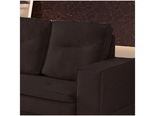 Conjunto Sofá 2 e 3 Lugares Veludo Valencia JW Estofados