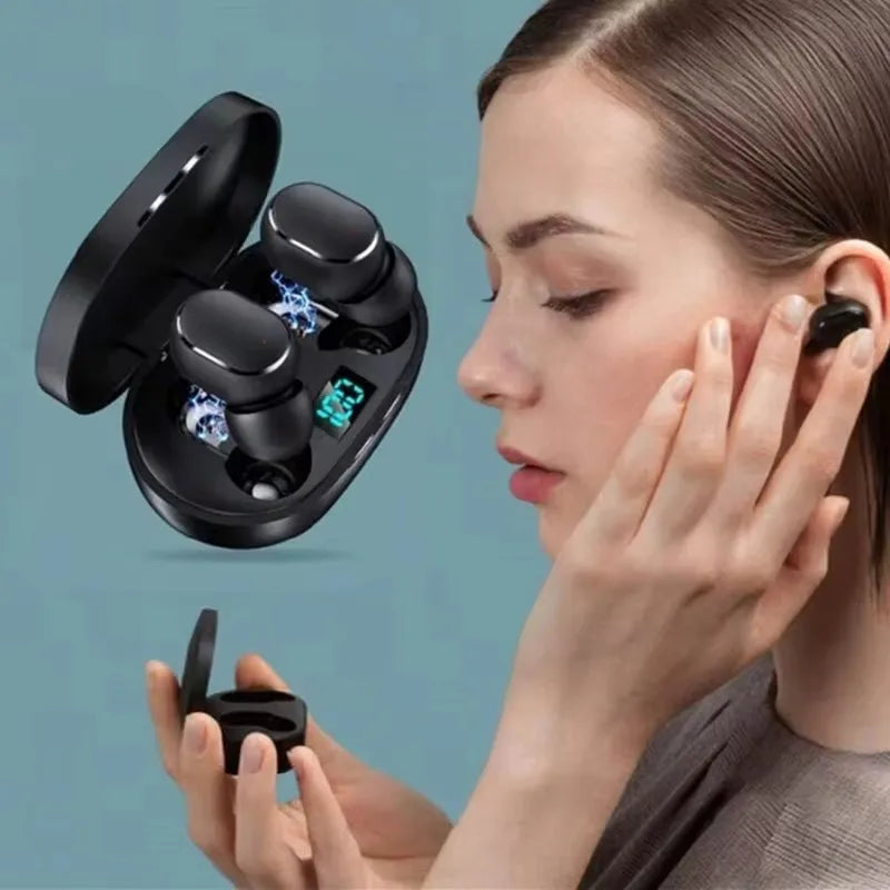 Fones de Ouvido Sem Fio Bluetooth Esportivos 5.0 com Redução de Ruído e Áudio Estéreo – Soft Earbuds