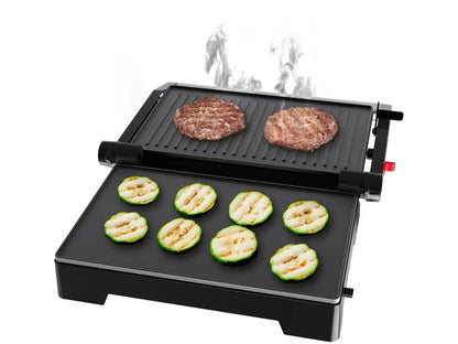 Grill Elétrico 2 em 1 entity["brand","Oster","home appliance brand"] OGRL230 1000W Antiaderente Retangular 110V
