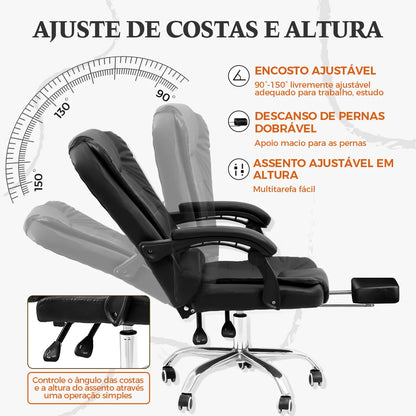 Cadeira Gamer Python Fly Ergonômica - Esportes Eletrônicos, Escritório e Home Office