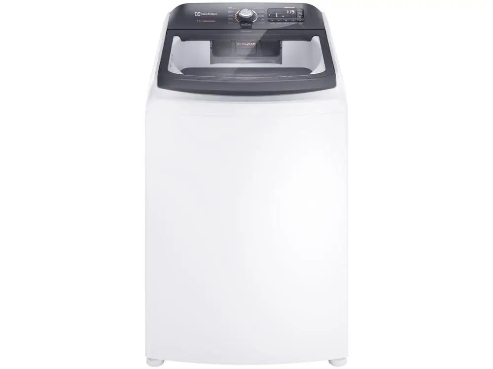 Lavadora de Roupas Electrolux 15kg Cesto Inox 11 Programas de Lavagem Premium Care Branca LEC15 220V