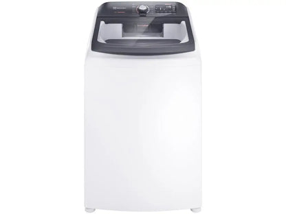 Lavadora de Roupas Electrolux 15kg Cesto Inox 11 Programas de Lavagem Premium Care Branca LEC15 220V