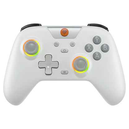 Controle Sem Fio EasySMX X05 Hall Effect RGB Compatível PC/Switch/TV/Android/iOS 2.4G Bluetooth Cabo