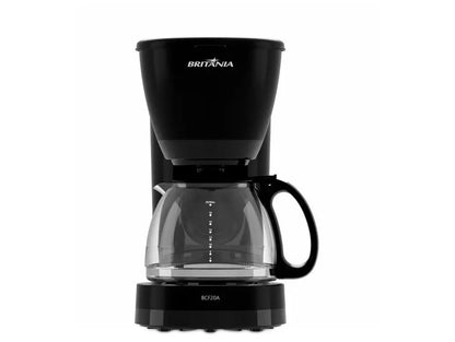 Cafeteira Elétrica Britânia BCF20A 20 Xícaras Preta 63901139 – 220V