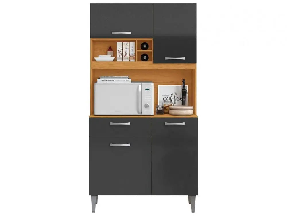 Cozinha compacta Malva com 4 portas e 1 gaveta Aramobile