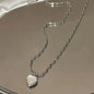 Conjunto 9 Peças Colares Choker Simples Feminino Amor Coração Estrela Pingente