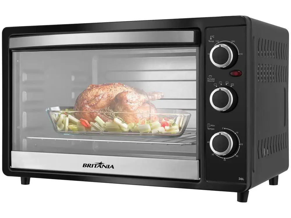 Forno Elétrico de Bancada Britannia BFE41P 36L Preto – 110V