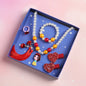 Conjunto 7 Peças Joias Infantil Disney Frozen Colar Presente Meninas Brinquedo